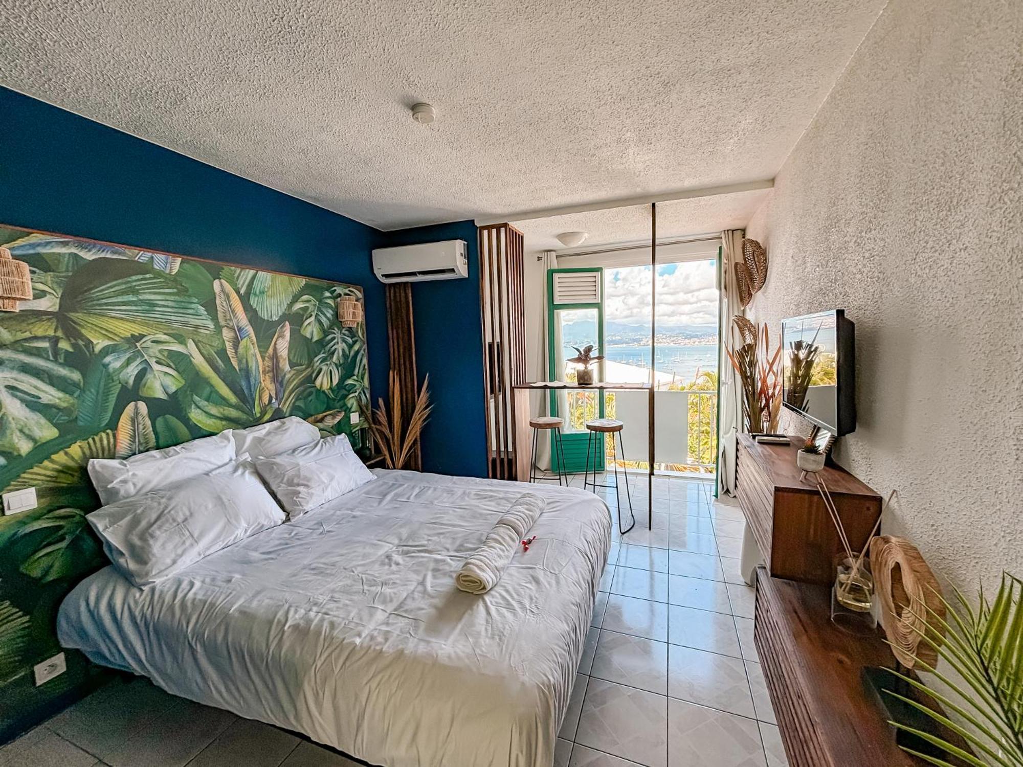 Le Nid Bleu Studio Vue Mer Les Trois-Ilets Exteriér fotografie