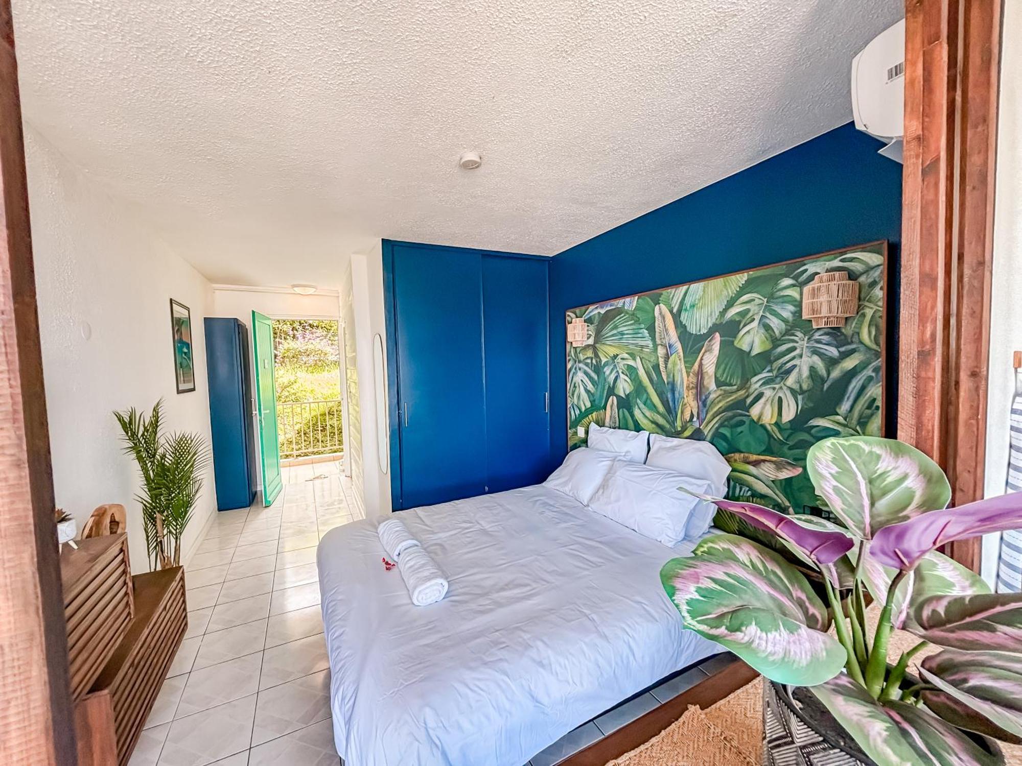 Le Nid Bleu Studio Vue Mer Les Trois-Ilets Exteriér fotografie